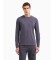 Comprare EA7 T-shirt a maniche lunghe in cotone grigio Core Identity