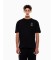 K�b EA7 T-shirt med tryk fra Logo Series, sort
