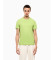 K�b EA7 Stretch-strikket T-shirt Synlighed grøn