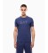 K�b EA7 Stretchstrikket Visibility T-shirt blå