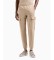 Comprar EA7 Pantalón cargo de algodón Core Indetity beige