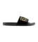 Kb EA7 Flip-flops Maxilogo sort, guld