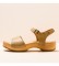El Naturalista Path Camel Camel Shokunin beige leather sandals