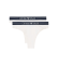 Comprar Emporio Armani Set 2 Braguitas brasileñas Everyday Cotton blanco