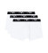 Køb Emporio Armani Sæt med tre boxershorts med hvidt logo