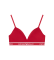 Acheter Emporio Armani Soutien-gorge triangle rembourré rouge