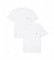 Acheter Emporio Armani Lot de deux T-shirts blancs tricotés