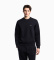 Buy Emporio Armani Double-knit navy sweatshirt