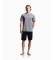 Köp Emporio Armani Pyjamas med bermudashorts i grå Endurance-trikå
