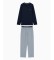 Comprar Emporio Armani Padrão de pijama Mix navy