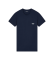 Köp Emporio Armani Megalogo marinblå t-shirt
