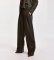 Kaufen Essentiel Antwerp Hose mit weitem Bein aus zwei Stoffen Khaki, Schwarz