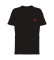 Kaufen Family First Herz-T-Shirt schwarz