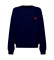 Comprare Family First Felpa con cuore blu navy