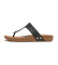 Køb Fitflop iQushion-sandaler i læder, sort
