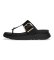 Köp Fitflop Gen FF Lädersandaler med spänne svart