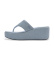 K�b Fitflop Blå cowboy-sandaler