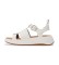 Nakup Fitflop F-Mode Fisherman usnjeni sandali bele barve
