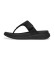 Köp Fitflop F-Mode lädersandaler svart