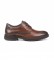 Fluchos Sapatos de couro F1304 castanho médio