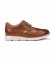 Fluchos William brown leather shoes