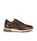 Fluchos F1600 brown leather sneakers