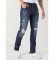 Acheter Lois Jeans Jeans Slim taille moyenne bleu