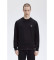 Kaufen Fred Perry Sweatshirt mit Rundhalsausschnitt schwarz