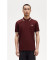 Comprare Fred Perry Polo con finiture marrone