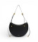 Buy Furla Moonstone Leather Shoulder Bag Black