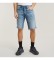 Kp G-Star Shorts 3301 Denim blå