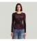 Comprare G-Star T-shirt slim lilla con stampa integrale