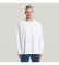 Buy G-Star Back Embro Text Loose T-shirt white