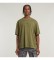 Comprar G-Star Camiseta Overdyed Center Chest verde