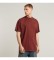 Acheter G-Star T-shirt ample Pigment Dye marron