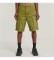 Kb G-Star Shorts Rovic Zip Relaxed grøn