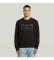 Comprare G-Star Felpa con grafica e testo nero