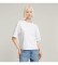 Comprar G-Star Camiseta con costura horizontal blanco
