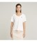 Comprar G-Star Camiseta Open V Relaxed blanco