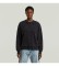 Comprar G-Star Sweatshirt Washed A Line Script preta