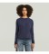 Kaufen G-Star Navy gewaschener Pullover