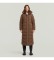 Comprare G-Star Cappotto lungo imbottito Whistler marrone