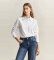 Acheter Gant Chemise Oxford classique à volants blanche