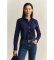 Acheter Gant Chemise Slim Fit en popeline marine