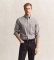 Comprare Gant Camicia in popeline jaspé a righe marrone