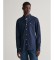 Buy Gant Slim fit shirt in navy poplin
