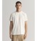 Comprare Gant T-shirt Tonal Archive Shield bianca