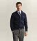 Kaufen Gant Strickjacke mit Reißverschluss Casual navy