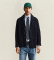 Kopen Gant Marineblauw geribbeld vest