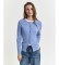 Acheter Gant Cardigan bleu en maille à mailles torsadées